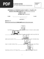 English Year 4 KSSR Paper 1