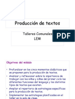 Producción de Textos