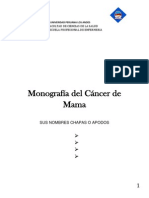 Monografia - Cancer de Mama
