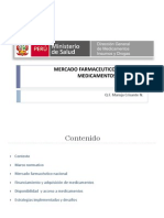 Mercado Farmaceutico Acceso Medicamentos Peru
