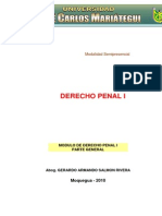 Modulo Derecho Penal i