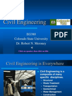 Civil Engineering: EG380 Colorado State University Dr. Robert N. Meroney