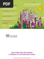 Hand Book on Resilience City by UNISDR