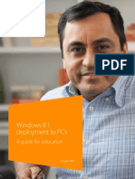 Windows 8.1 Deployment to PCs - A Guide for Education