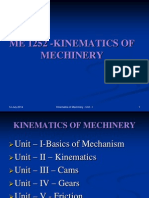 UNIT-1 Kinematics of Machinery