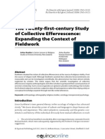 Buehler-The Twenty-first-century Study of Collective Effervescence