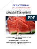 Diet of Watermelon - Http://praphan - Com/diet-Of-Watermelon