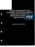 ASME B31.4  LIQUID TRANSMISSION PIPING SYSTEMS