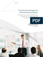 Proactive Risk MGMT SAP BusinessObjects Protiviti