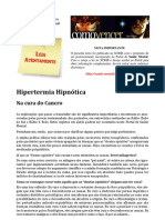 Hipertermia Hipnótica Na Cura Do Cancro