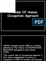 A Model of Human Occupation Approach