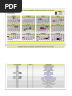 CALENDÁRIO 2014