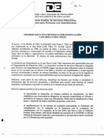 Informe Ejecutivo Sentencia Por Estipulacion Caso Rosa Lydia Velez