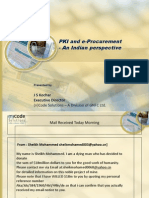01 - Usage of PKI in E-Procurement - Mr. J S Kochar