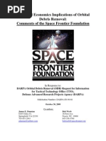 Legal and Economics Implications of Orbital Debris Removal