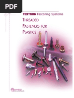 Threaded Fasteners for Plastics