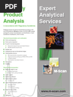 Antibody Product Analysis Service Leaflet