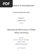 Download Effectiveness of Online Advertising by BharatVyas SN233808770 doc pdf