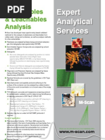 Download Extractables Leachables Analysis by M-Scan SN23380905 doc pdf