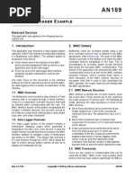 communication with a MMC for datalogging capabilities