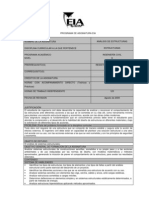 Analisis de Estructuras