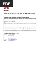 Appendix 1 BSC6900 UMTS V900R012C01SPH513 MML Command and Parameter Changes