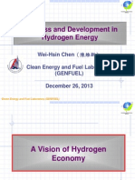 Progress and Development in Hydrogen Energy