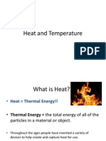 Heat and Temperature