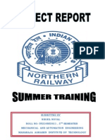Northern Railways Summer Training