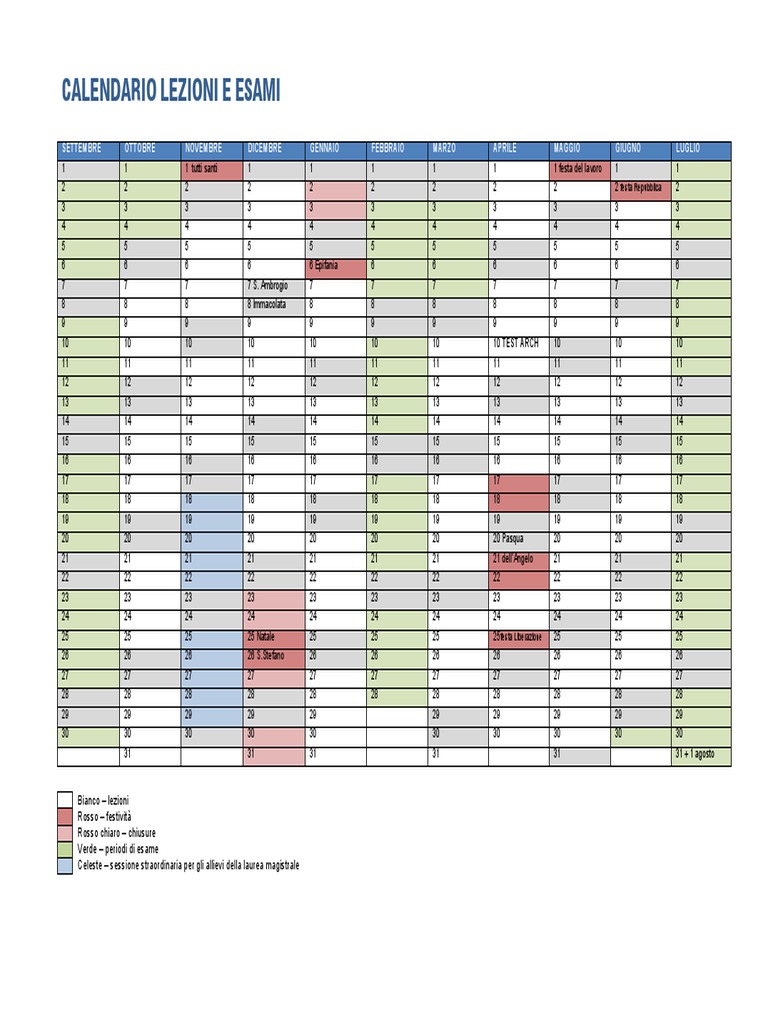 25+ Calendario Accademico Polimi calendario scolastico veneto 2022