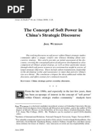 Concept of Soft Power In