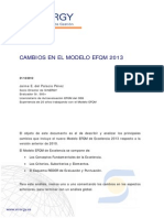 Cambios Modelo EFQM 2013 121221