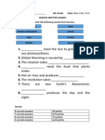 Out Photosynthesis.: Industrial Activities Animals Plants Rotation and Revolution