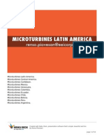 MicroTurbinas America Latina. MicroTurbines Latin America. Renso - Piovesan@eeicorp - Us