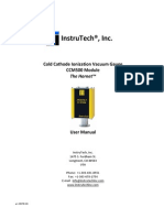 Cold Cathode Ionization Vacuum Gauge  - The Hornet