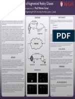 ECSE 499 - Medical Applications of Augmented Reality Glasses (Google Glass) - Poster