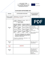 Calendario Septiembre para Publicar