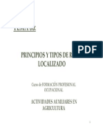 Tema 6 - Principios y Tipos de Riego Localizado