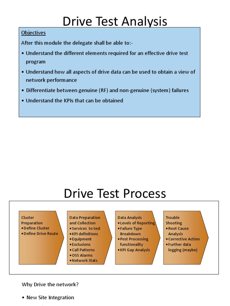 WCDMA Drive Test Analysis | PDF