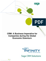 CRM - A Business Imperative for Companies During the Global Economic Downturn