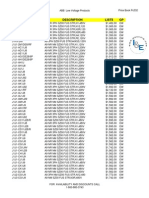 ABB Price Book 118