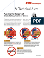 Safety & Technical Alert: Avoiding The Dangers of Mismatching Hammer Unions