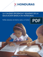 Calidad de Educacion Honduras