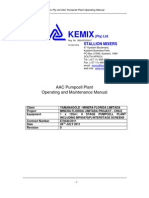 AAC Kemix Pumpcell Plant Operating Installation Manual - Yamana - Chile Minera Florida Limitada Project - Rev0