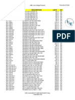 ABB Price Book 187