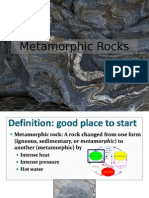Metamorphic and Rock Fall Lecture