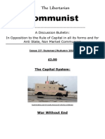 The Libertarian Communist No. 27 Summer and Autumn 2014