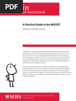 Practical Guide to MSCEIT
