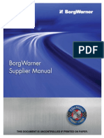 BorgWarner Supplier Manual