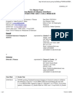 COMBINED INSURANCE COMPANY OF AMERICA v. THOMAS (July 7) Docket